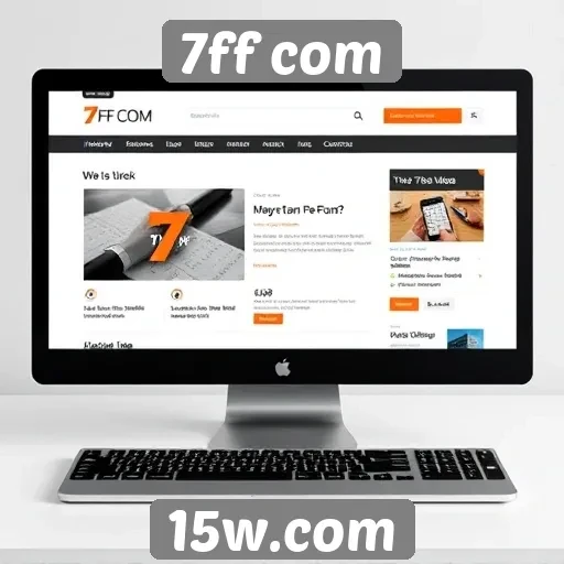 Navegação e usabilidade do site 7ff com